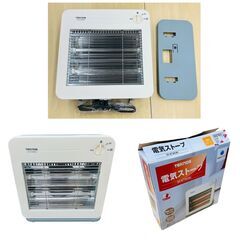 【REGASTOCK 川崎店】テクノス TEKNOS 電気ストーブ ES-K730（W）ホワイトの画像