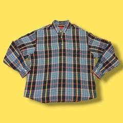 ✨希少・美品✨Supreme チェックネルシャツ Mサイズ メンズ秋冬の画像