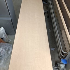 八6270【UCHIDA】 平行スタックテーブルSP型  天板寸法  幅180㎝  奥行き45㎝  高さ約70.5㎝の画像