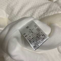 美品！！真っ白ふわふわベビーケープの画像