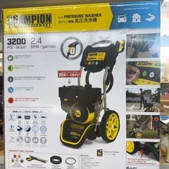 ガソリン駆動　高圧洗浄機　CHAMPION 箱、付属品全てありの画像