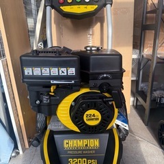 ガソリン駆動　高圧洗浄機　CHAMPION 箱、付属品全てありの画像