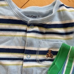 ロンパース 3枚セット　ポロ　ラルフローレン　ベビーギャップ
の画像