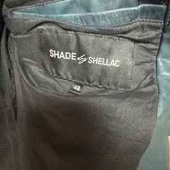 SHADE by SHELLAC レザー　ジャケットの画像