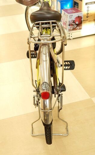 札幌市清田区/ パナソニック 電動アシスト付き自転車 ビビ・DX ペアグリーン BE-ELD636-G4 充電器なし