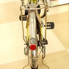 札幌市清田区/ パナソニック 電動アシスト付き自転車 ビビ・DX ペアグリーン BE-ELD636-G4 充電器なしの画像