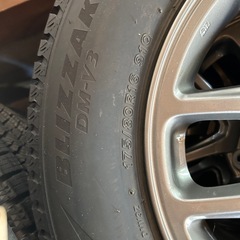【山形】2020年製造ジムニーBSスタッドレスDM-V3とJB64純正アルミ175/80R16の画像