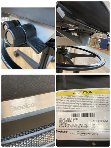 ?オフィス・ゲーミングチェアフェア開催 期間限定の特別価格！?S714 ⭐ スティールケース steelcase p465 work 