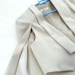 【極美品 / MAITRESSE】ケープジャケット フォーマル アイボリー Mの画像