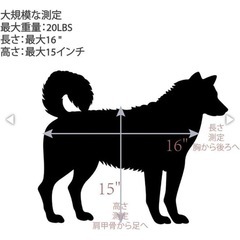 小型犬猫用ペットカートの画像
