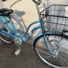 ９J3１★消費税込み・防犯登録６００円込み★ホームサイクル２７サイズ　６段変速オートライト　★自転車専門店の中古車です★　【消費税込み・防犯登録６００円込みの画像