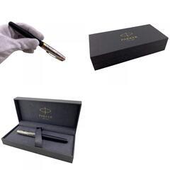 パーカー PARKER 万年筆 ソネットトランジット ペン先18K シルバーの画像