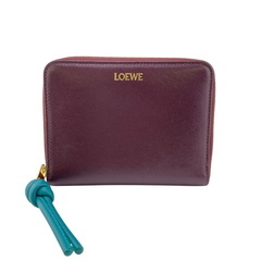 ロエベ LOEWE 二つ折り財布 ノットコンパクトジップ コンパクトウォレット ボルトーの画像