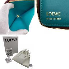 ロエベ LOEWE 二つ折り財布 ノットコンパクトジップ コンパクトウォレット ボルトーの画像