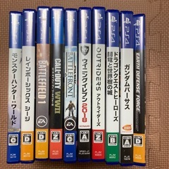 PlayStation4ソフト10本の画像