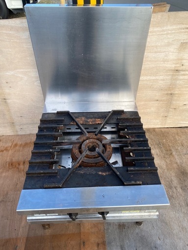 フジマック ガス ローレンジ FGTLS0675 1口コンロ/ガスコンロ/調理機器/加熱機器/LPガス用/FUJIMAK