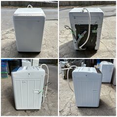 【❗️✨省スペース設計・お手頃価格✨❗️】パナソニック 洗濯機 6.0kg 2018年製✨簡易清掃・動作確認済み❗️の画像