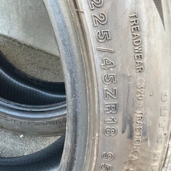 225/45R18  2024年製　溝かなりあり
の画像