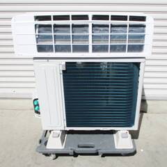【3か月保証】ハイセンス　エアコン2.2kw　6畳用　HA-S22DE9-W　動作良好　2021年製　Hisense　クオル　KuaL「解凍洗浄」「内部クリーン」の画像