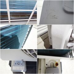 【3か月保証】ハイセンス　エアコン2.2kw　6畳用　HA-S22DE9-W　動作良好　2021年製　Hisense　クオル　KuaL「解凍洗浄」「内部クリーン」の画像
