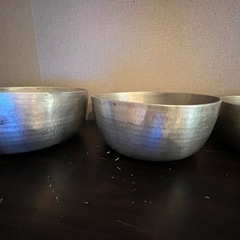 アルミニウム製やっとこ鍋業務用6個セットの画像