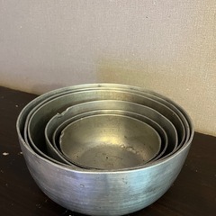 アルミニウム製やっとこ鍋業務用6個セットの画像