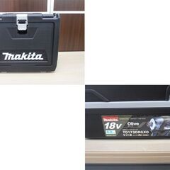 美品 マキタ 充電式インパクトドライバ TD173DRGXO オリーブ 18V/6.0Ah makita セット品 電動工具 苫小牧西店の画像
