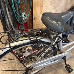 26インチリサイクル自転車　交換部品多数の画像