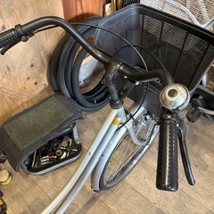 26インチリサイクル自転車　交換部品多数の画像