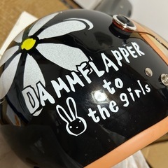 ダムフラッパー　レディースヘルメットの画像