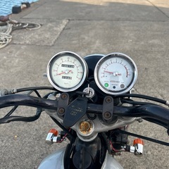 車検本日取得　車検満タン　ヤマハ　SR400 　カスタム の画像
