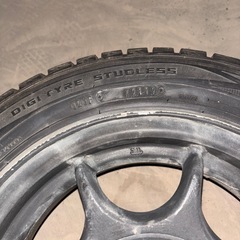 13インチ　スタッドレスホイール付き　114.3 100 4h マルチの画像