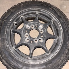13インチ　スタッドレスホイール付き　114.3 100 4h マルチの画像