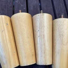 ベッド足　ベッド脚　ソファー　　４本　ボルト8mm 高さ13cmの画像