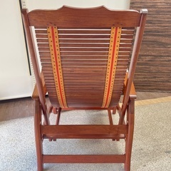 【トレファクいわき平店】ロッキングチェアー ダークブラウン が入荷しました！の画像