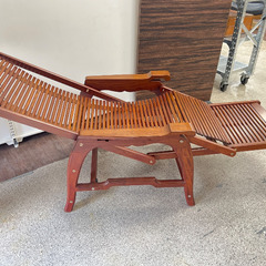 【トレファクいわき平店】ロッキングチェアー ダークブラウン が入荷しました！の画像