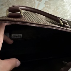 Kinloch Anderson ボストンバッグ チェック柄の画像