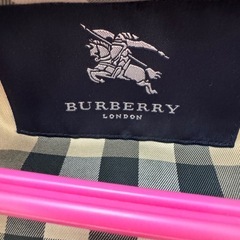 Burberry ロングコートの画像