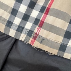 Burberry ロングコートの画像
