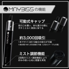 MAYBISS メイビス　禁煙グッズ　メンソールタバコ味　2本の画像