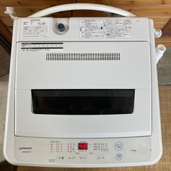 MAXZEN/マクスゼン JW60WP01 全自動電気洗濯機 6.0kg 2019年製 通電OK 動作品 A026 の画像