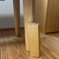 【取引中】タケマツ家具のダイニングテーブル/ローテーブルの画像