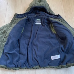 子供の冬用ジャケット120cmの画像