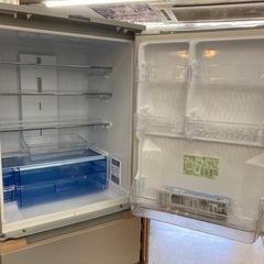 【愛品館江戸川店】保証充実 SHARP 2021年製 457L 5ドア冷凍冷蔵庫 SJ-MW46H-Sの画像