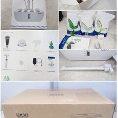 iDOO スマートLED屋内水耕栽培システムID-IG302S　動作良好　野菜栽培　Wi-Fi アプリ対応 遠隔操作　おしゃれ 家庭菜園 観葉植物　初心者の画像