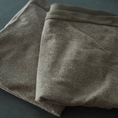 ニトリ 枕 まくら まくらカバー 大判 茶色 2点セット の画像