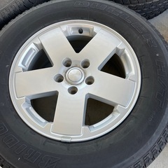 jeep ラングラー　純正ホイール　5本セット　美品　スタッドレス用等にの画像