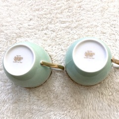 【新品未使用】Adam &Eve カップソーサーセットの画像