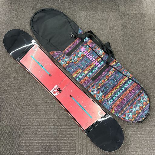 店頭引き渡し 中古 BURTON CUSTOM バートン 156 2013 ボード バッグ セット スノーボード