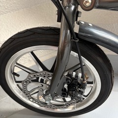 お譲り先決まりした　折りたたみ自転車 の画像
